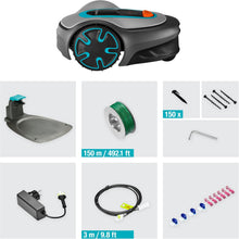 Load image into Gallery viewer, Tondeuse robot SILENO minimo 250 m² : Tondeuse intelligente avec connectivité optimale Programmable avec l'application Bluetooth® ,Version FR/NL (15201-26)
