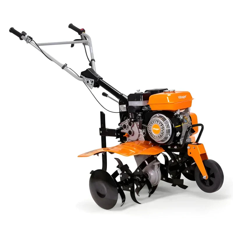 Motoculteur thermique puissant de 212 cm,80 cm de largeur. -