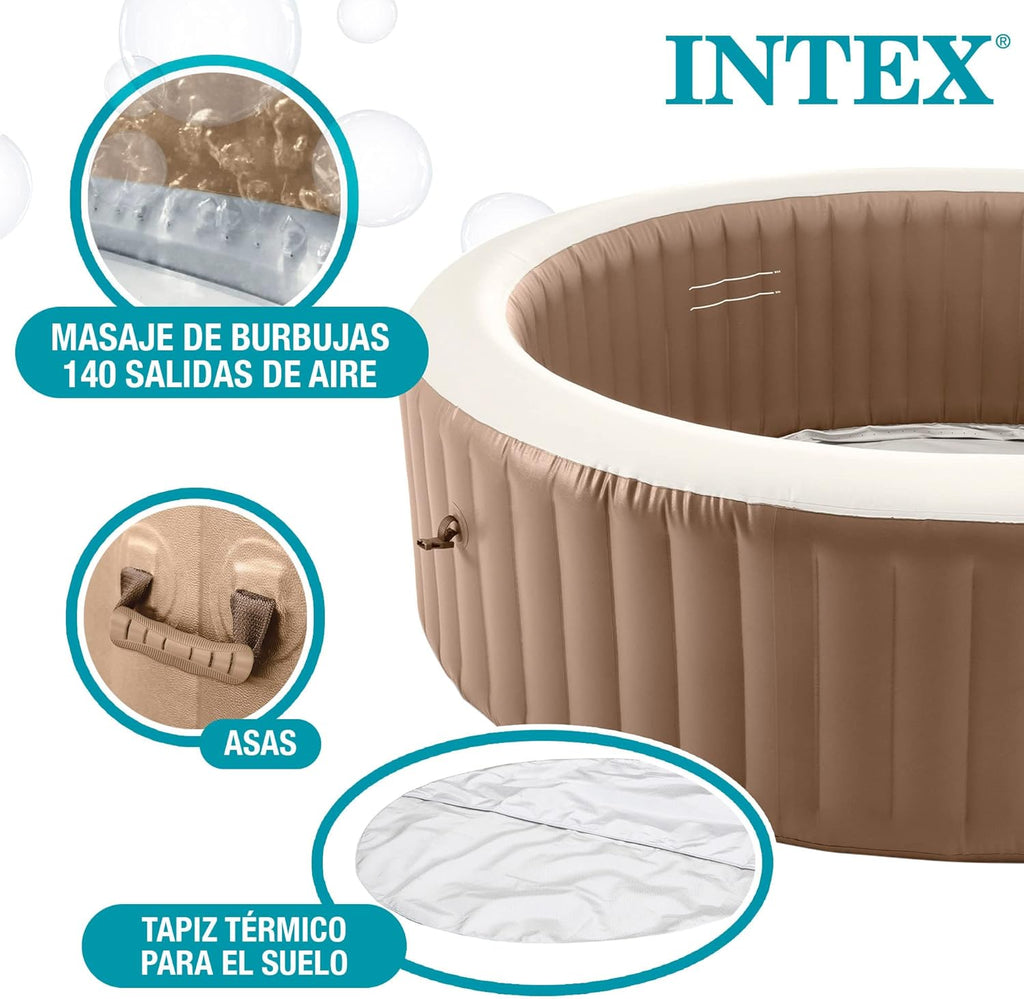 Intex Pure Spa Sahara 6 Places 28428EX Beige