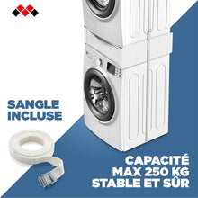 Load image into Gallery viewer, Meliconi - Kit de superposition universel + Tiroir coulissant - TORRE EXTRA - pour lave-linge et sèche-linge