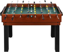 Load image into Gallery viewer, shelfmade Table de Jeux Multifonction, Baby Foot Enfant, Mini Baby Foot Bois, Billard Convertible, Mini Table de Ping Pong - Table multijeux Adulte - 10 Jeux en 1