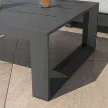 Load image into Gallery viewer, Salon de jardin aluminium 5 places 4 pcs Elba Gris anthracite - Action-sport36 -