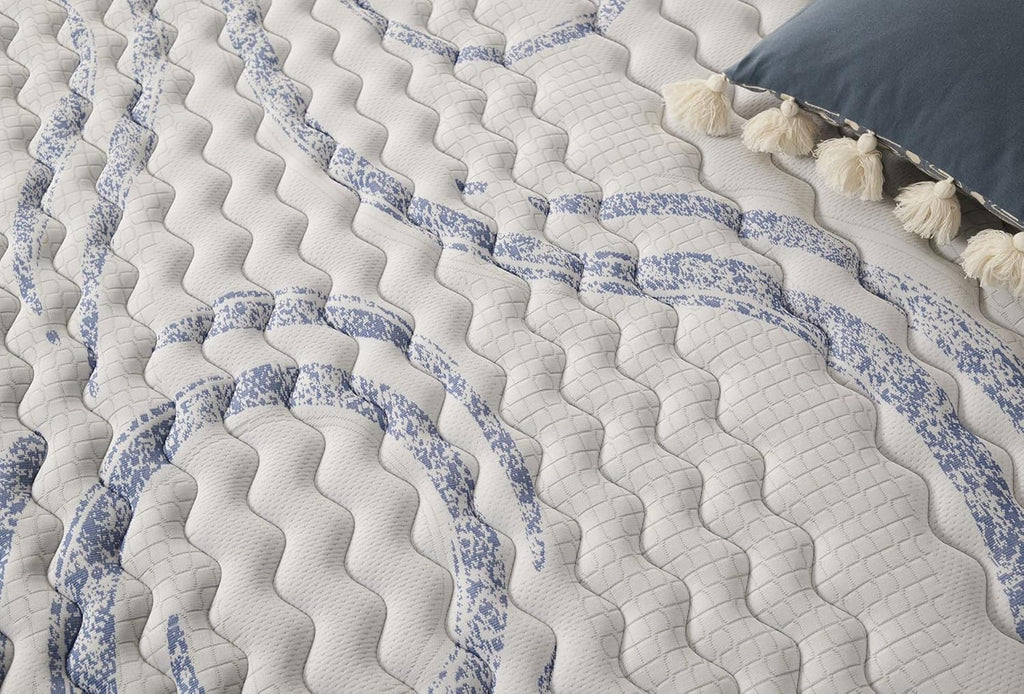 NATURALEX - Matelas PerfectSleep 160x200 cm - 30 cm - Soutien Mousse à mémoire de Forme - Accueil Blue Latex - Confort Ferme - Respirant - 7 Zones - Réversible - Haute Densité - Fabriqué en Europe