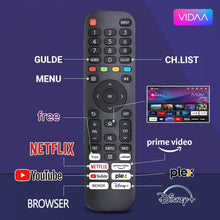Load image into Gallery viewer, RCA VRS32HQ1 Smart TV 32 Pouces (80 cm) WiFi VIDAA Connectée Téléviseurs sans Bord avec Triple Tuner(DVB-C/S2/-T2) Molotov Netflix Prime Video + Youtube - 2024