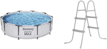 Load image into Gallery viewer, Piscine hors sol ronde Steel Pro Max鈩305 x 76 cm,Gris