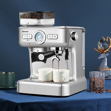 Load image into Gallery viewer, Machine à Café Automatique avec Broyeur à Grains 1350W 30 Niveaux de Poudre de Café Réglables Température Réglable -