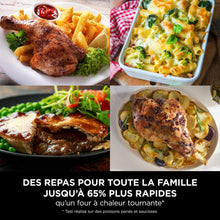 Load image into Gallery viewer, Foodi FlexDrawer Air Fryer,Dual Zone Avec Sparateur Amovible,Grand Tiroir de 10,4 L,7-en-1,Double Zone,Sans Huile,Pices Antiadhsives Compatibles Au Lave-Vaisselle,Noir AF500EU