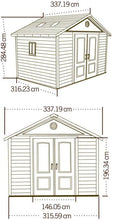 Load image into Gallery viewer, Abri de Jardin Tan 132,7 x 204,4 x 227,9 cm