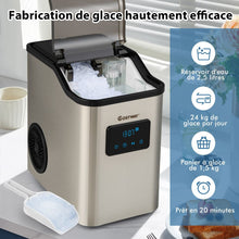 Load image into Gallery viewer, Machine  Glaons 24kg en 24h Panneau de Contr么le Tactile LED -
