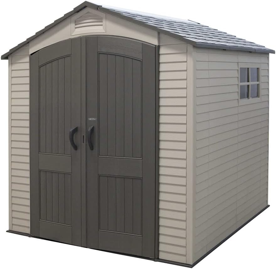 Abri de Jardin Tan 132,7 x 204,4 x 227,9 cm