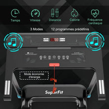 Load image into Gallery viewer, Tapis de course electrique tapis de fitness pliable pour maison avec application de contrle bleu 20_0009499 -