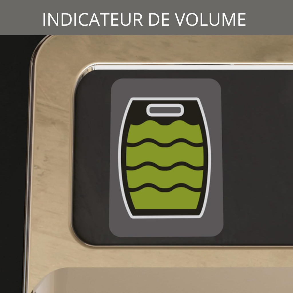 KRUPS BEERTENDER Machine à bière pression, Compatible avec les fûts de 5 L, Tireuse à bière, Pompe à bière, Indicateur température, Indicateur volume restant VB700800