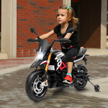 Load image into Gallery viewer, Moto Electrique pour Enfants 12V avec Lumières LED Musique MP3 Roues Antidérapantes pour Garçons et Filles 37 95 mois -