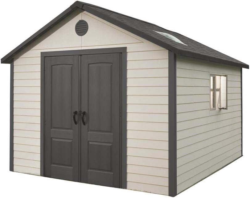 Abri de Jardin Tan 132,7 x 204,4 x 227,9 cm