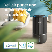 Load image into Gallery viewer, Philips Série 3400 Purificateur d'Air et Humidificateur 2 en 1, Filtre HEPA NanoProtect + Filtre à Charbon Actif, Humidification Hygiénique, CADR 300 m³/h, Taux d'Humidification 650 ml/h (AC3421/13)