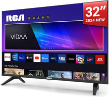 Load image into Gallery viewer, RCA VRS32HQ1 Smart TV 32 Pouces (80 cm) WiFi VIDAA Connectée Téléviseurs sans Bord avec Triple Tuner(DVB-C/S2/-T2) Molotov Netflix Prime Video + Youtube - 2024