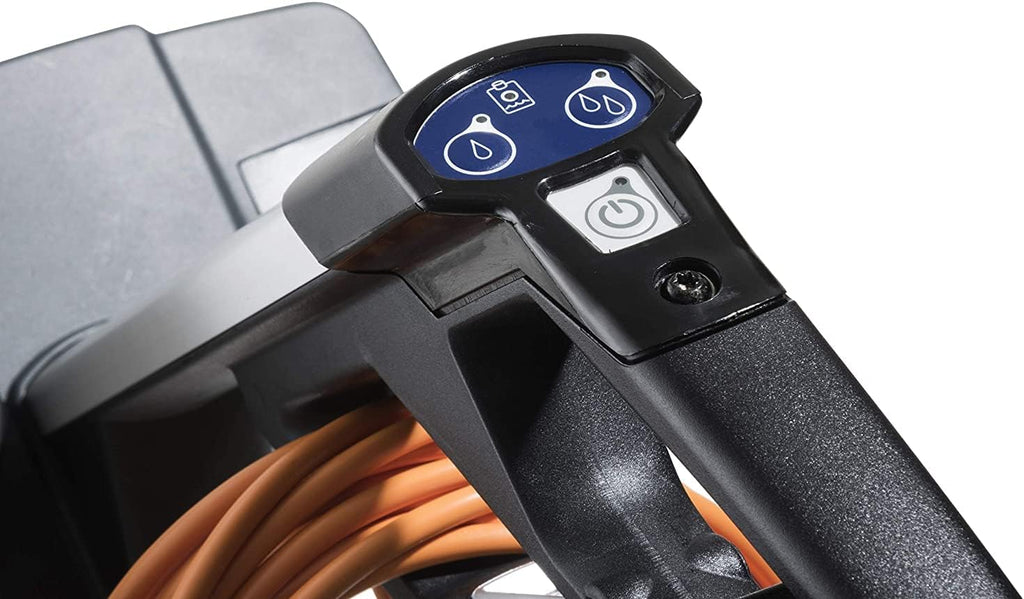 Nilfisk Machine à récurer SC100 E (nettoyage en profondeur dans les zones étroites 2 quantités d'eau largeur de frottement 31 cm appareil de nettoyage) 107408100